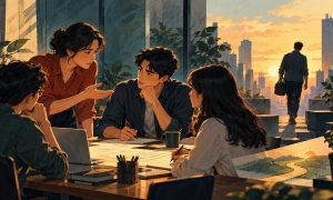 Minh họa chủ đề: Trách nhiệm trong teamwork: tin tưởng phải đi cùng nhắc nhở