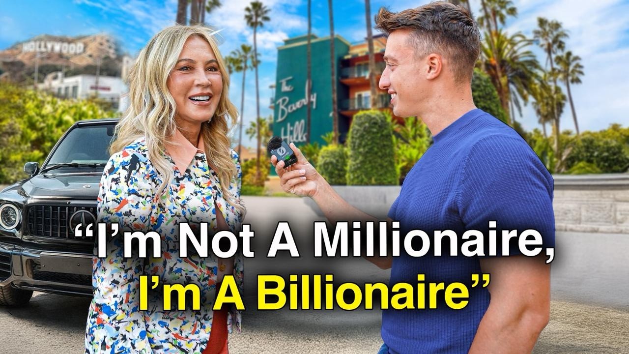 Sara Blakely — nhà sáng lập Spanx, trong video 'Asking Billionaire Women How They Got RICH!' (ảnh chụp từ video gốc)